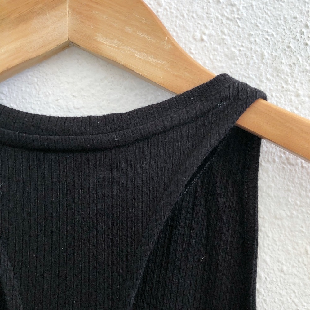 BANANA REPUBLIC Ribbed Sleeveless Bodysuit Size XS - Picture 4 of 8